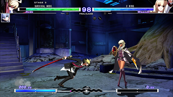 Game settings - Under Night In-Birth Exe:Late[st]